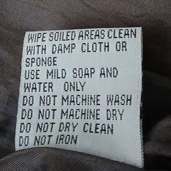 RAVE Vintage Jacket M Patchwork Vegan Faux Leather Lined Button Front - Picture 11 of 13